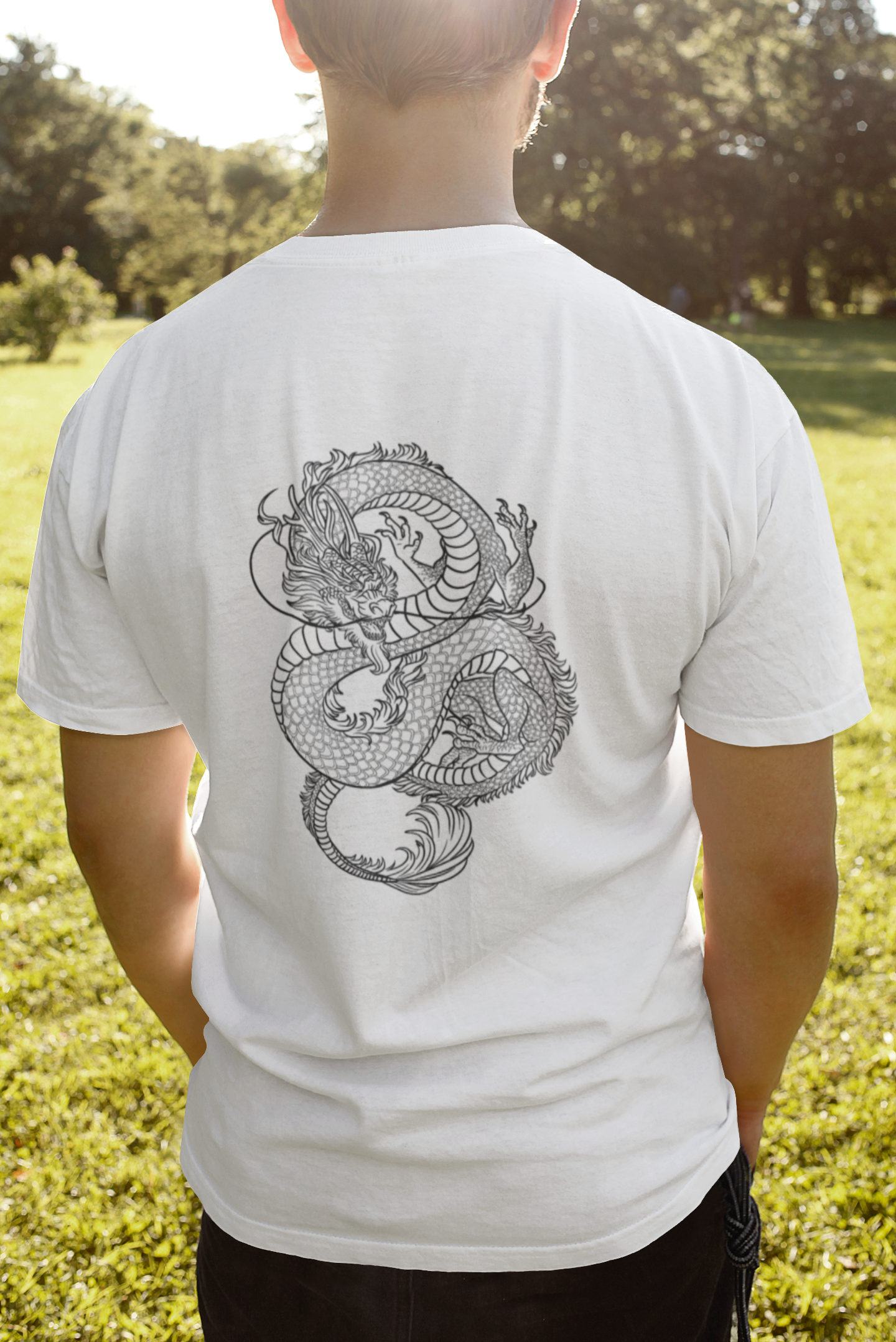 Dragon - Japanese Kanji T-shirt